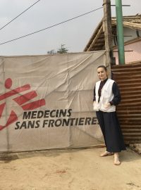 Tereza Sacha je s  Lékaři bez hranic na roční misi v Bangladéši, kde působí jako finanční a HR manažerka dvou klinik, které mezinárodní organizace provozuje v oblasti Kamrangirchan