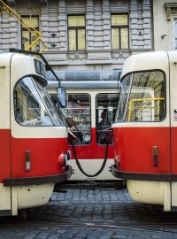 tramvajová doprava v Praze