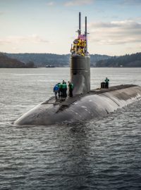 Americká jaderná ponorka USS Connecticut