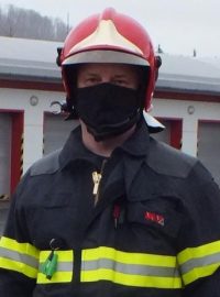 Odcházející hasič Pavel Antoš