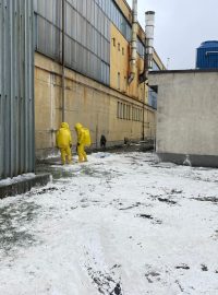 V České Vsi na Jesenicku uniklo 1000 litrů kyseliny