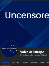 Bezpečnostní informační služba upozornila, že je server Voice of Europe bezpečnostní hrozbou s vazbami na Rusko