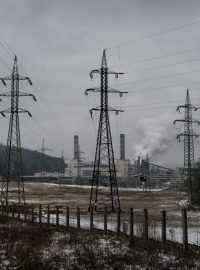 Vřesová,  těžařská společnost Sokolovská uhelná