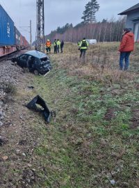 Na železnici u Moravského Písku se staly dvě nehody