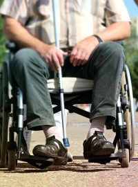 invalidní vozík (ilustrační foto)