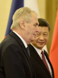 Miloš Zeman na návštěvě Číny