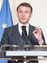 Macron ocenil také českou iniciativu na zajištění munice pro Ukrajinu